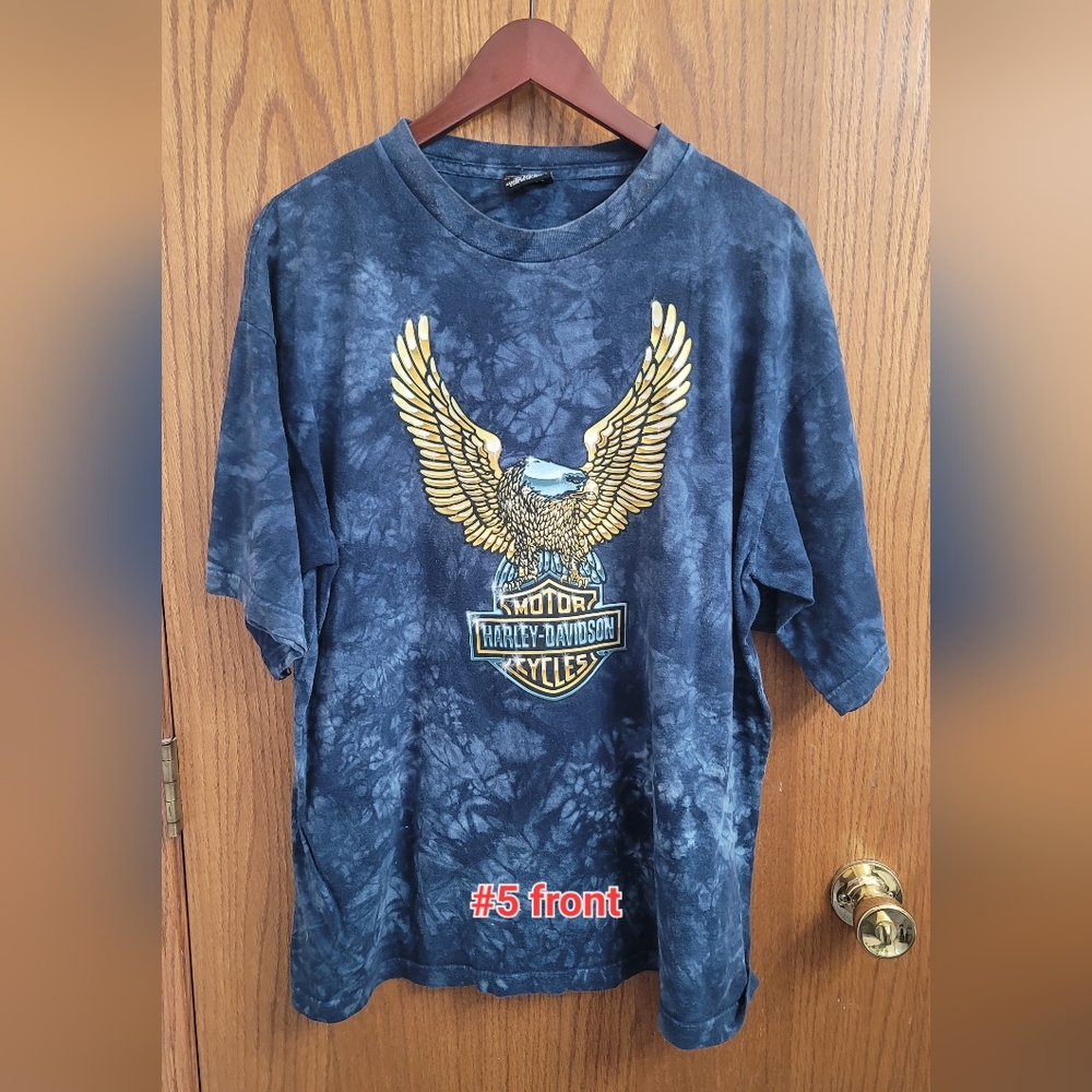 Genuine Harley-Davidson Blue Graphic T-Shirt XL